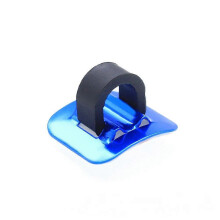 (As show, One size) 5 sets of C-type buckle for fixing the wiring of pipeline frame of mountain highway vehicle (blue wire base + plastic c-buckle)
