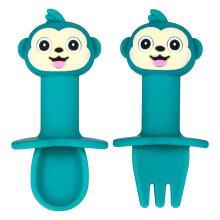 2 babyvork en - set, cartoon kinderbestek peuters