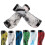 (As show, One size) Bicycle handlebar handle, double locked vice handlebar handle cover, ergonomic handle cover (white blue) 3