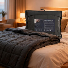 (125x150cm) ThicK Warm Super Soft Large Blanket Weighted Blanket Stress Relief Gravity Blanket