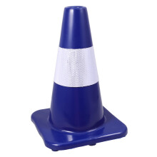 Plastic Road Cones Traffic Cone Tube With Reflective Strips For Kids And Adults Outdoor Use