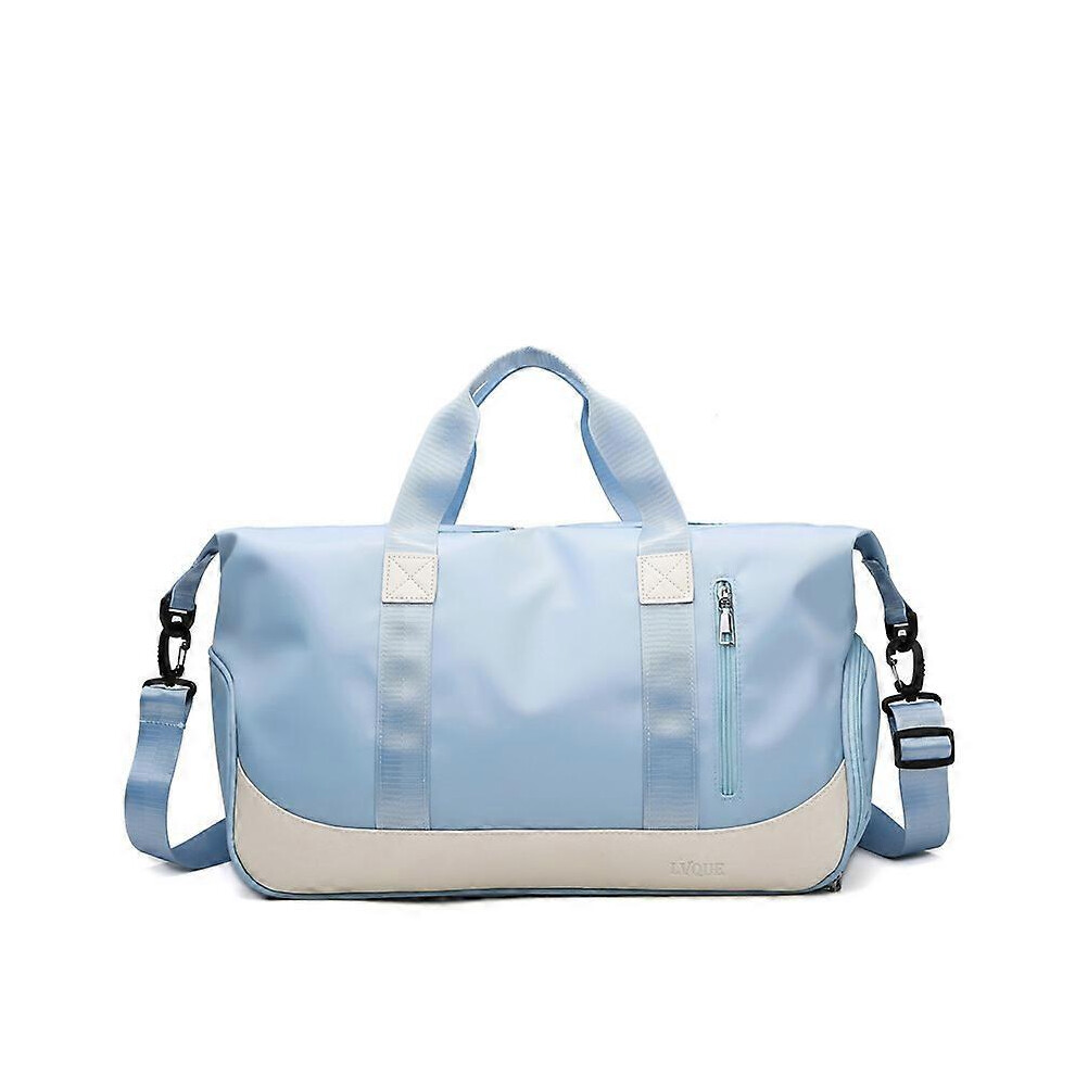 Kikidex (As Show, One Size) Travel Duffle Bags For Women,Sports Tote Gym Holdalls With Wet Pocket,Weekend Overnight Bag With Shoe Compartment For Gym Sports T