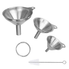 Pcs Small Stainless Steel Funnels for Liquid Transfer