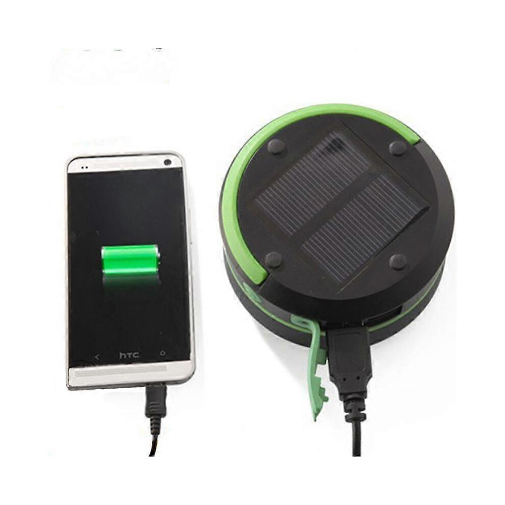 Kikidex (As Show, One Size) Saytay Outdoor Camping Lantern Light Led Solar Lighting Foldable Retractable Usb Rechargeable Outdoor Flashlight-Camping Hiking Te