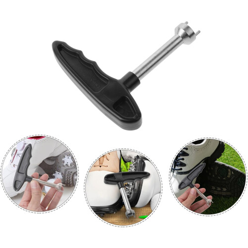 Golf Shoe Spiker Stud Remover Tool For Cleat Removal And Replacement Spikes With Ergonomic Handle 2