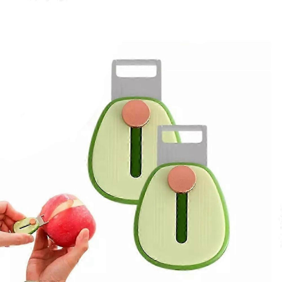 Pocket Fruit Peeler, Vegetable Peeler, Orange and Carrot Hidden