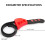 Rubber Strap Wrenches 2-Piece Set For Pipe And Oil Removal Multipurpose Strap Wrench Tools 3