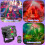 Mini Disco Lights Party Lights, Sound Activated with Remote Control & Timer, 120 Patterns RGB LED Stage Lighting 7