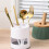 1Pc White ABS Chopstick Draining Rack Desktop Utensil Holder Kitchen 5
