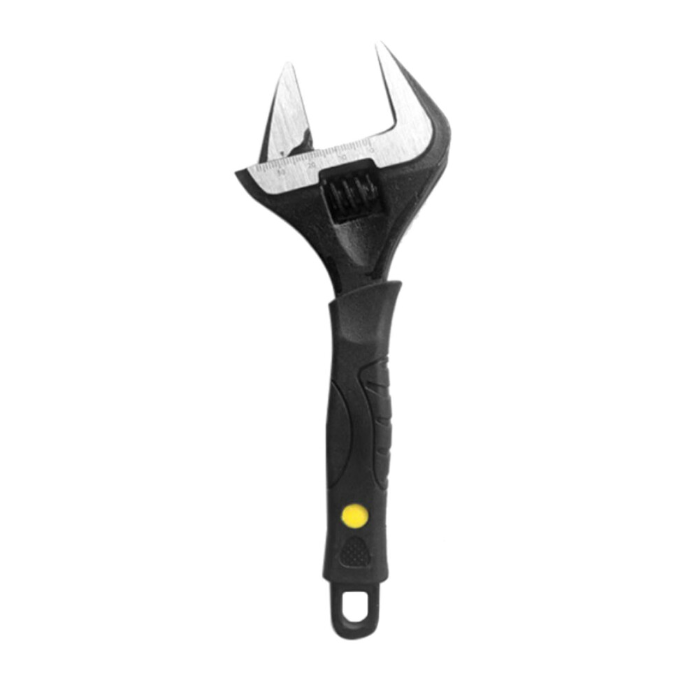 Open End Wrench Large Jaw Spanner 8-Inch Black Adjustable Wrench For Automotive And Household Repairs 9016109144560