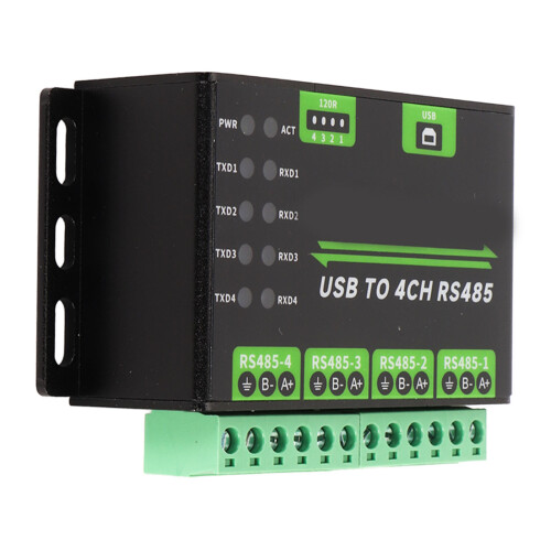 USB-zu-4-Kanal-RS485-Konverter, integrierter 1