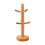 Coffee Mug Rack Tree Shape Beech 1pcs 12.6x4.7x4.7in 1