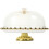 White Cake Stand with Clear Lid Ceramic Cake Holder 7