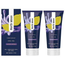 (2pcs)Oral Care Gel for Gag Reflex Relief & Dry Mouth Moisturizing, Fresh Fruit Scent, Non-Sticky Mouth Gel, 90g