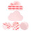 Pink Baby Teeth Collector ABS Plastic Storage Box Compact Design 11