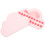 Pink Baby Teeth Collector ABS Plastic Storage Box Compact Design 10