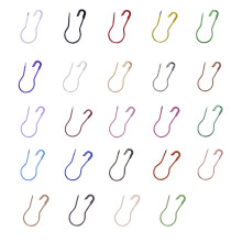 1200 metall knöpfe 24 farben für diy strickmarkierungen
