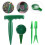 8Pcs Green Plastic Seed Tool 5-Gear Adjustable Garden Planter 5