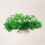 mini artificial grass aquarium decoration small green plastic plants 7