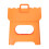 1Pc Small Foldable Stool Orange PP Folding Taboret for Home Travel 10