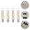 4 decoratieve hoedclips, draagbare tasclips 4