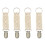 4 decoratieve hoedclips, draagbare tasclips 1