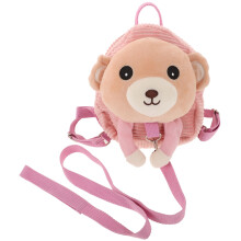 mini pluchen rugzak met leiband peuters, geschikt reizen