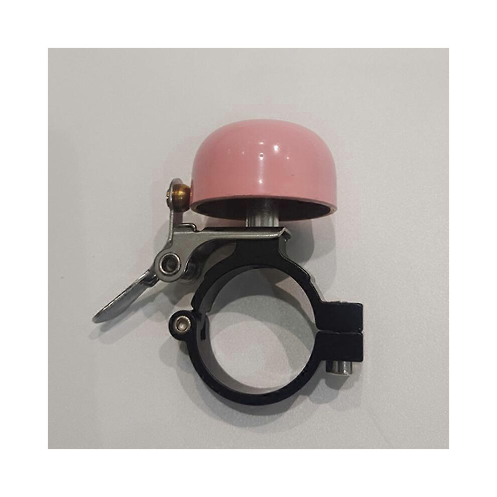 Kikidex (As Show, One Size) Classic Bike Bell With Nice Loud Tone Road Bike Mountain Bike Horn - (Two) Pink