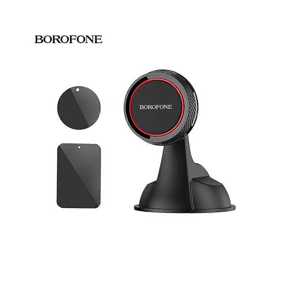 Kikidex (As Show, One Size) Borofone Bh14 Suction Cup Car Bracket Universal Mobile Phone Navigation Car Center Console Lazy Bracket