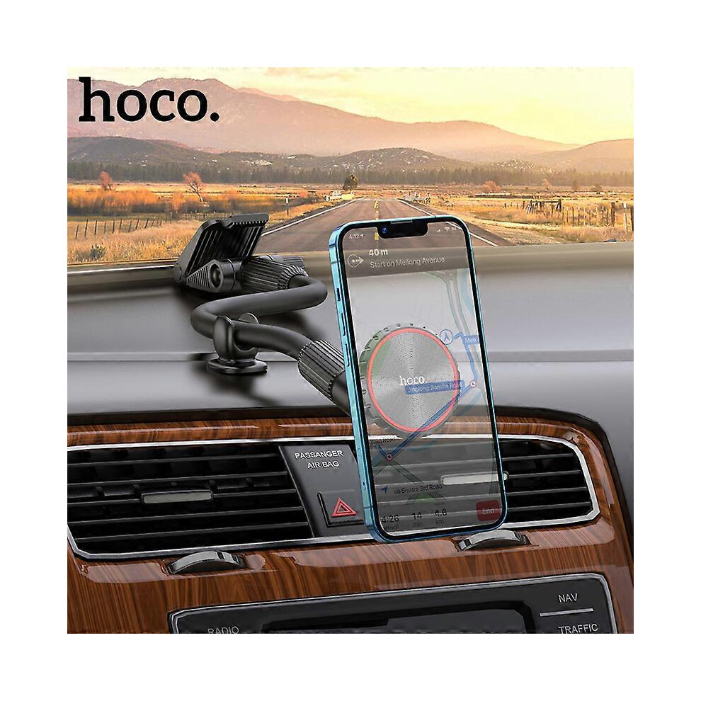 Kikidex (As Show, One Size) Hoco. Ca99 Windshield Magnetic Suction Car Bracket Aluminum Alloy Car Mobile Phone Navigation Lazy New Bracket