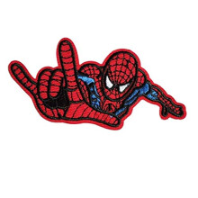 Embroidery Patch - 1 Piece Cartoon Fabric Patch For Clothing Accessories Super Hero Badge