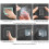 Πακέτο 4 τεμαχίων για επιτοίχια σκούπα και βάση βούρτσας, επιτοίχια βάση βούρτσ 5