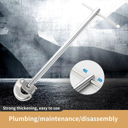 Multipurpose Plumbing Tool Telescoping Water Pipe Spanner For Basin Sink Wrench Tight Spaces 1