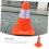 Traffic Cone Reflective Parking Cone For Outdoor Use, Construction Sites, Driving Training 2