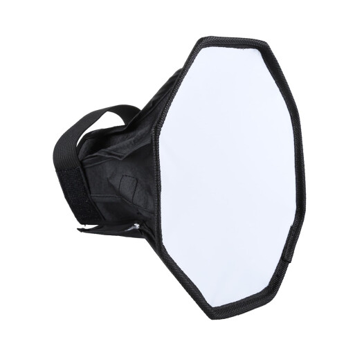 Speedlight Diffuser Foldable Softbox Reflector 20/30cm for Speedlights Softening Harsh Flash Photo Studio Equipment