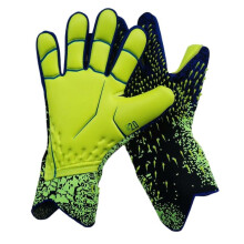 Soccer Goalkeeper Gloves Goalie Training Anti-Slip Breathable Strong Grip Green UK10 Adults And Children