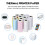 Thermal Sticker Paper Multi Color Clear Printing Easy To Use 3