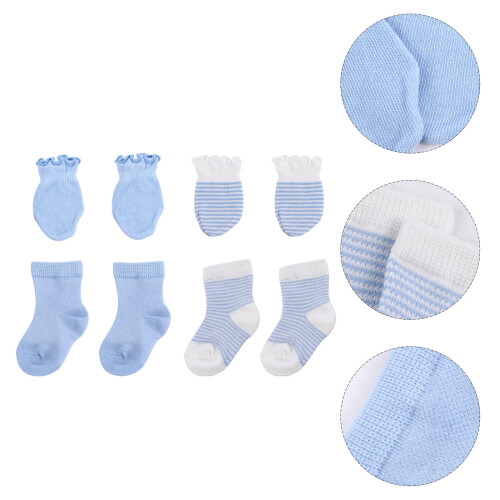4 paar babysocken für neugeborene 2