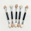 30 doppelseitiger lidschattenpinsel aus aluminium, latexfrei 9