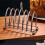 Stainless Steel Toast Rack Silver Bread Holder for Kitchen 8