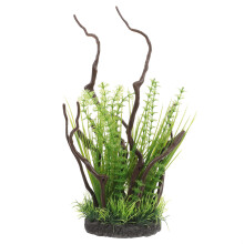 1Aquaduurzame Resin Viseiland Plantenkunst Aquarium