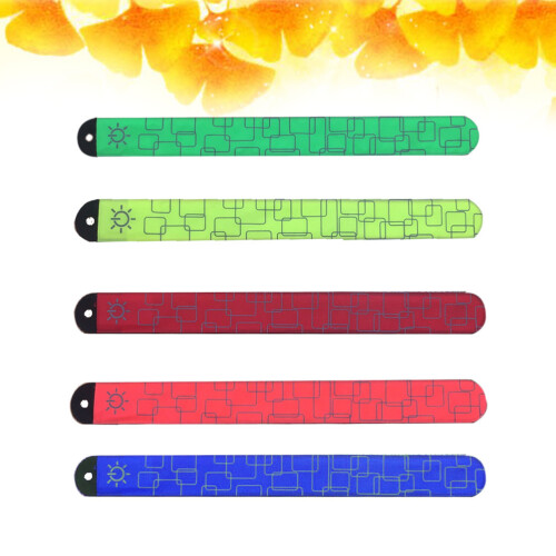 6Bracelets Slap LED Multifonctionnels Sécurisés Pour Cyclisme Course 2