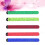 6Bracelets Slap LED Multifonctionnels Sécurisés Pour Cyclisme Course 2