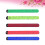6Bracelets Slap LED Multifonctionnels Sécurisés Pour Cyclisme Course 4