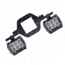 LED Light Pods, Hitch Mounted, Waterproof Dustproof Rear Backup Strip, 60W Backup Spotlight, For Trailer And Pickup
