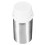 5Petits Flacons Plastique Argenté Portables Pour 1