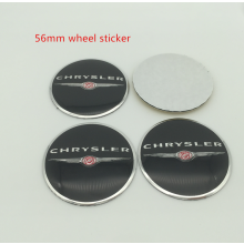 56 mm Chrysler 300c Autoemblem, 56 mm Felgenaufkleber
