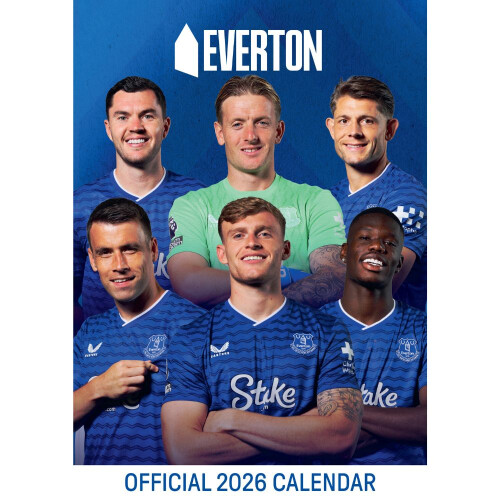 EVERTON FC 2026 A3 CALENDAR - PRE-ORDER