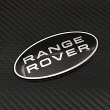 Aluminium-Logo Range Rover Aufkleber Auto Frontgrill Emblem Kofferraum Abzeichen, Frontaufkleber