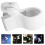 Compact White Plastic Microphone Clip for Stand Grip 8